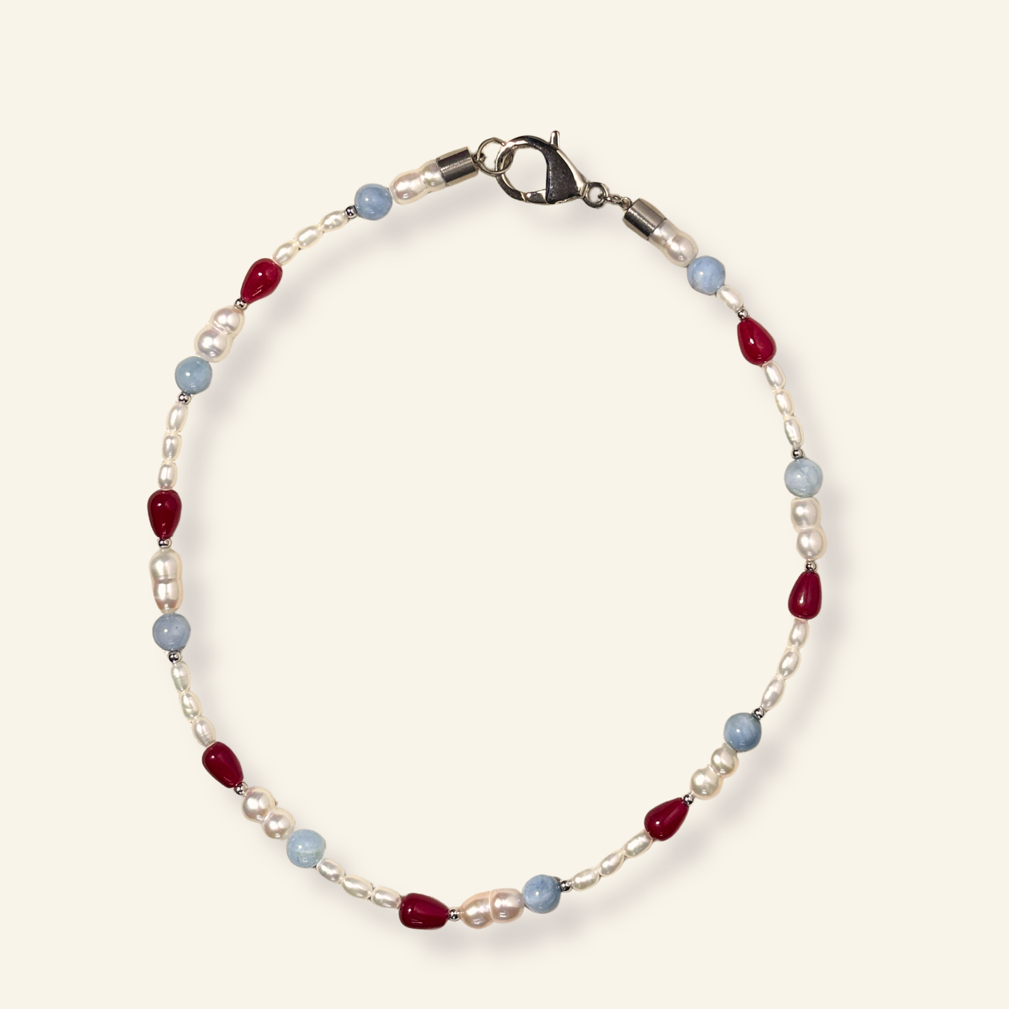 Ruby Bleu Necklace
