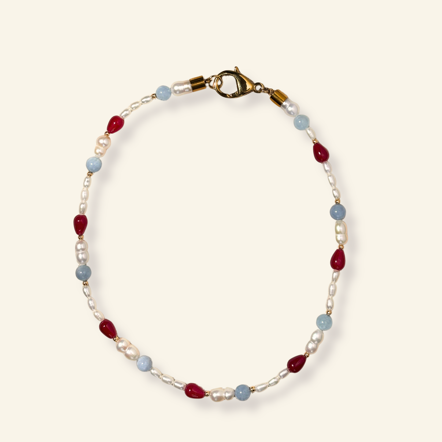 Ruby Bleu Necklace